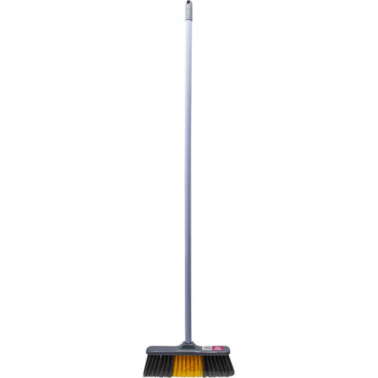 Broom Stick Brush Cleaning Tool Sweeping Brushing Indoor Floor Clean Bristles image