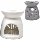 Set Of 4 Home Ceramic Oil Burner Melts Tea Light Candle Gift Aroma Flower 9Cm image