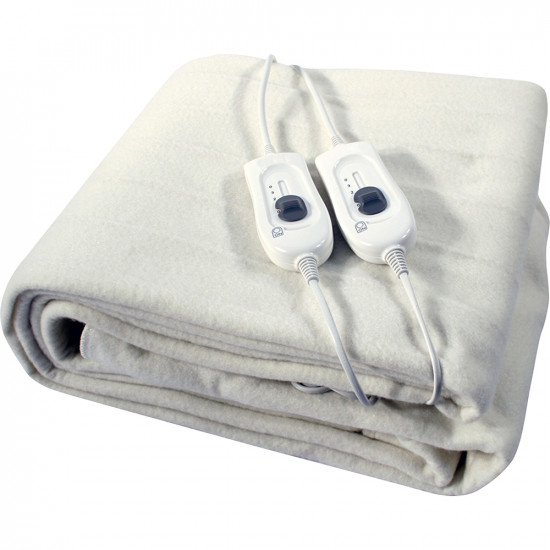 Double Size Electric Blanket 140Cm X 150Cm Washable Fast Pre Heated W/ 3 Setting Electrical, Heating & Cooling image