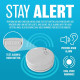 Smoke Alarm Detector Home Garage 85db Battery Powered Safety Optical Office New image