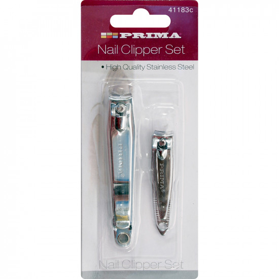 12 Nail Clipper Set Stainless Steel Cutter Thick Finger Toe Trimmer Without File