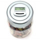 New Electric Coin Counting Money Jar Digital Display Saving Cash Piggy Bank Gift Money Counter & Saver image