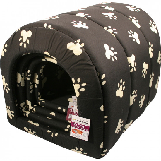 Animal House Cat Dog Pet Bed Warm Cosy Comfy Soft Cuddly Washable Basket Home 