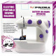 New Mini Electric Portable Sewing Machine Stitch Light Travel Craft Recharge Electrical, Household Appliances image