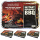 Set Of 4 Disposable Bbq Instant Grill Charcoal Disposable Outdoor Camping Summer image