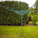 New Clothes Airer 4 Arm Rotary Garden Washing Line Dryer 50M Folding Outdoor image