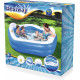 Bestway Family Fun Lounge Pool Inflatable Outdoor Garden Summer Paddling image