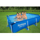 Bestway 56403 Steel Pro Frame Pool Without Pump, Square, Steel Frame Pool, Blue, 259 x 170 x 61 cm image