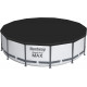 New Bestway Steel Pro Max Round Frame Swimming Pool With Filter Pump Grey 14Ft Garden & Outdoor, Swimming Pools image