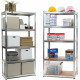 2 X 5 Tier Shelving Unit Storage Heavy Duty Racking Shelf Shelves Shed Metal Set Household, Storage Products image