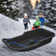 2 Pcs Kids Heavy Duty Snow Sledge Toboggan Sleigh Sled Rope Plastic Adults Ski Board 4 Colours Gifts & Gadgets, Toys image
