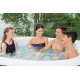 Bestway Lay-Z-Spa Whirlpool Ibiza Airjet 180 X 180 X 66 Cm 4-6 Persons Garden Garden & Outdoor, Swimming Pools image