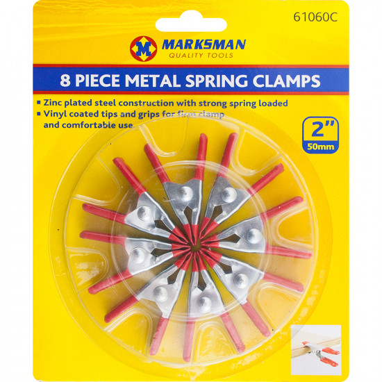 40 X Metal Market Stall Spring Clamps Clips Tent Tarpaulin Awning Tarp Clip 2