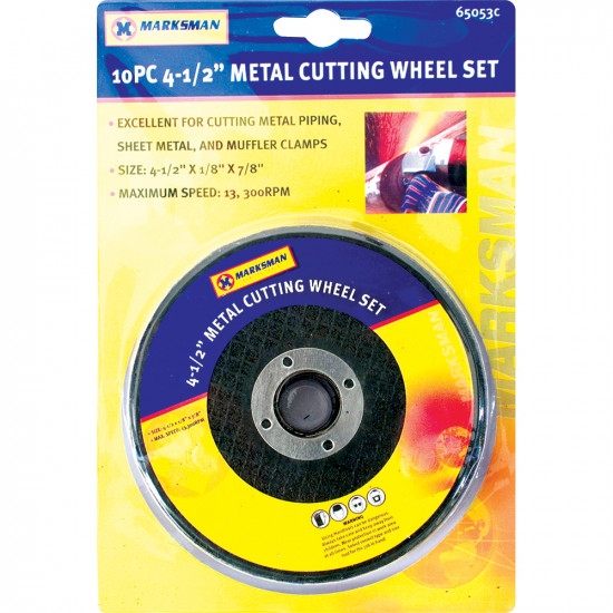 10Pc Cutting Metal Disc Grinding Wheel Set Angle Grinder Masonary Tools Diy Pipe
