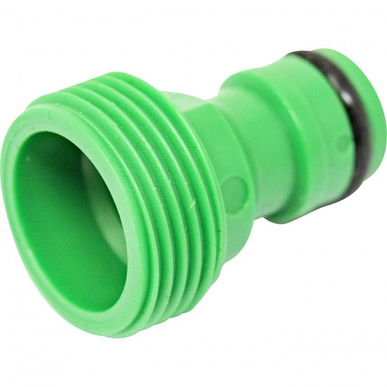Set Of 10 - 3/4" Male Adaptor Tap Garden Hose Pipe Connector Watering Plants Outdoor image