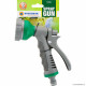 6 Dial Garden Hose Pipe Spray Gun Grip Handle Multi Pattern Water Sprayer New image