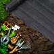Weed Control Fabric Ground Cover Membrane Heavy Duty Sheet Garden 1.5M X 8M image