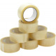 3 X Clear Strong Parcel Packing Tape Cartoon Sealing 48Mm X 66M Sellotape Rolls Gifts & Gadgets, Tapes & Glues image