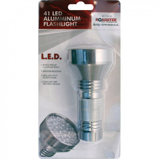 41 Ultra Bright Led Light Powerful Aluminium Military Camping Torch Flashlight