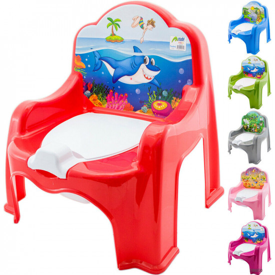 Baby Potty Toilet Training Seat Chair Toddler Animals Infants Children Trainer