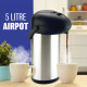 5L Airpot Tea Coffee Stainless Steel Air Pot Hot Drinks Flask Travel Vacuum New Kitchenware, Kettles & Flasks image