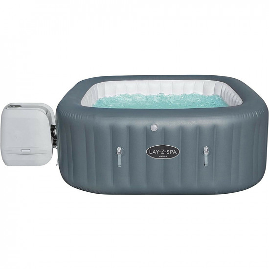 New Lay-Z-Spa Hawaii Hot Tub With 8 Hydrojet Pro Massage System Freeze Shield