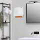 2kw Downflow Bathroom Fan Heater - Indoor 2000w Electric Down Flow Heat Kitchen Wall Mounted Winter image