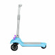 Bug Q5 Electric Kids E Scooter 3 Wheel Ride On Adjustable Foldable Handle Blue Summer Fun Toy image
