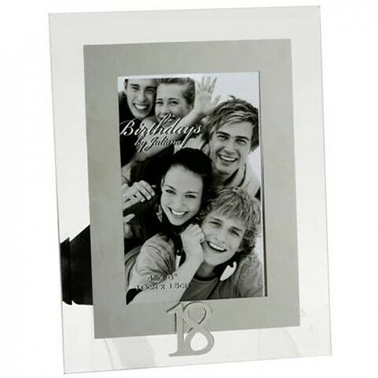 18Th Birthday Picture Photo Frame Mirror Glass Gift 4