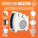 2000W Portable Silent Electric Fan Heater Hot & Cool Upright 2 Heat Settings & Cool Blow Electrical, Heating & Cooling image