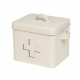 First Aid Box Storage Medical Kit Tin Lid Container Medicine Cabinet Retro Household, Storage image