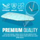 Mini Tabletop Ironing Board Adjustable Height Cotton Cover Foldable Portable Travel image