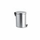 New Metal 9L Chrome Pedal Bin Kitchen Toilet Rubbish Hygienic Home Paper Dustbin image