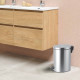 New Metal 9L Chrome Pedal Bin Kitchen Toilet Rubbish Hygienic Home Paper Dustbin image