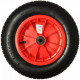 14" Red Sack Truck Trolley Rubber Replacement Wheel Barrow Tyre Steel