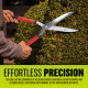 20'' Carbon Steel Blade Garden Shears Lightweight Grip Handle Easy Sharp Cut Blade Garden Tools Garden & Outdoor, Garden Tools image