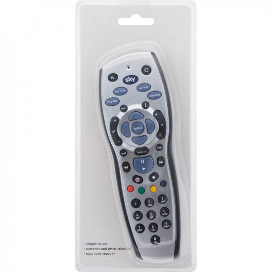 New Sky Plus Hd + Tv Remote Control Compatible Replacement Batteries Tv Home