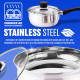 6pc Cookware Set Saucepan Frying Pan Pot Stainless Steel Non Stick Glass Ceramic Milk Kitchenware, Cookware image
