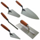 New Set Of 5 Tradesman Trowel Set Brick Jointer Handle Plastering Builders Diy Garden & Outdoor, Garden Tools image