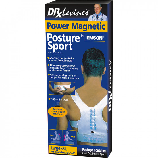 Posture Support Power Magnetic Back Shoulder Corrector Vest Unisex Adjustable