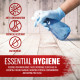 100pc Medium Black Disposable Vinyl Gloves Powder / Latex Free Food Hygiene Hospital Home Work Office image