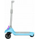 Bug Q5 Electric Kids E Scooter 3 Wheel Ride On Adjustable Foldable Handle Blue Yellow Summer Fun Toy image